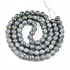 Baking Paint Glass Beads Strands DGLA-N010-10mm-09-2