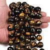 Natural Tiger Eye Beads Strands G-C249-A20-16mm-1