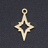 201 Stainless Steel Laser Cut Pendants STAS-S105-T906-2-1