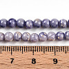 Baking Paint Glass Beads Strands DGLA-N003-4mm-C08-4