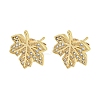 Brass Micro Pave Cubic Zirconia Ear Studs EJEW-P261-28A-G-1