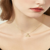 8Pcs Brass Charms KK-LP0004-15-3