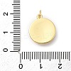 Brass Enamel Pendants KK-A278-02B-G-3