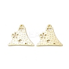 Rack Plating Alloy Pendant Rhinestone Settings FIND-G052-60LG-2