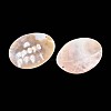 Natural Freshwater Pearl and Freshwater Shell Big Pendants SHEL-T020-52-2