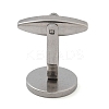 304 Stainless Steel Metal Buttons LS-STAS-M084-12G-04-2