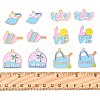24Pcs 12 Styles Alloy Enamel Pendants ENAM-FS0003-68-5