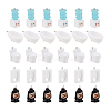 30Pcs 5 Styles Bathroom Theme Opaque Resin Pendants RESI-PH0002-24-7