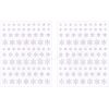 Women's PET Plastic Self Adhesive Face Glitter Stickers for Makeup DIY-OC0009-95B-1