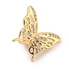 Brass Cubic Zirconia Beads KKB-L215-033LG-2