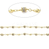 Natural Labradorite Column Link Chains CHC-K014-07G-04-2