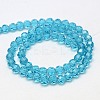 Glass Beads Strands X-EGLA-J042-8mm-07-2