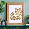 Plastic Reusable Drawing Painting Stencils Templates DIY-WH0172-321-5