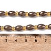 Electroplated Natural Druzy Geode Crystal Beads Strands G-G459-03B-5