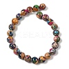 Dyed Natural Regalite/Imperial Jasper/Sea Sediment Jasper Beads Strands G-B124-C01-19-4