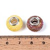 Large Hole Resin Rhinestone European Beads OPDL-T003-01B-3
