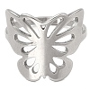 Non-Tarnish 201 Stainless Steel Finger Rings RJEW-G278-02P-2