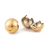 Round 304 Stainless Steel Hoop Earrings for Women LS-EJEW-E311-06G-2