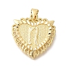 Rack Plating Brass Pendants KK-I722-09G-N-1