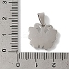 Non-Tarnish 304 Stainless Steel Pendants STAS-Z075-18P-3