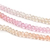 Transparent Painted Glass Beads Strands DGLA-A034-T2mm-A20-4