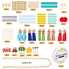 SUNNYCLUE 279Pieces DIY Fruit Themed Bracelets Kits DIY-SC0015-44-2