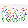 Plastic Hollow Out Drawing Painting Stencils Templates DIY-WH0396-753-1