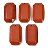 Natural Red Jasper Pendants G-H325-03K-1