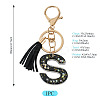 1Pc Resin Letter Keychains KEYC-TADJ0001-09S-3