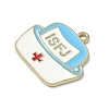 MBTI Theme Alloy Enamel Pendants LS-ENAM-I083-01G-06-2