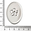 304 Stainless Steel Pendants STAS-Z163-10P-3