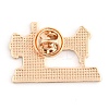 Sewing Machine Enamel Pins JEWB-G279-04G-02-3