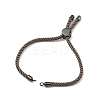 Half Finished Twisted Milan Rope Slider Bracelets FIND-G032-01B-07-2