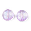 Transparent Acrylic Beads X-OACR-S028-143-2
