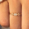 Alloy Rhinestone Plain Band Rings PW-WG1313D-06-2