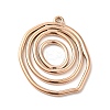 Ion Plating(IP) 304 Stainless Steel Pendants STAS-M312-02RG-2