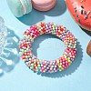 Acrylic Bead Cluster Stretch Kid Bracelets for Girls BJEW-JB10371-2