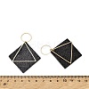 Brass with PU Leather Pendants FIND-Z048-08D-KCG-3