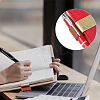 8Pcs 4 Colors Stainless Steel & Iron Pen Clips AJEW-FH0006-40-6