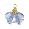 Dyed Glass Pendants PALLOY-MZ00658-05-2