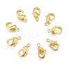 Brass Lobster Claw Clasps KK-902-G-1