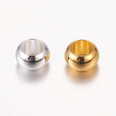 Brass European Beads OPDL-M001-01-1