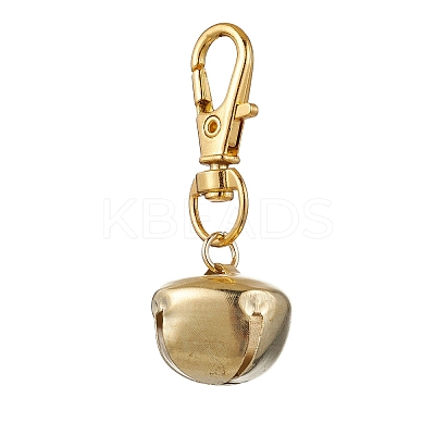 Iron Bell Pendant Decoration HJEW-JM02227-02-1