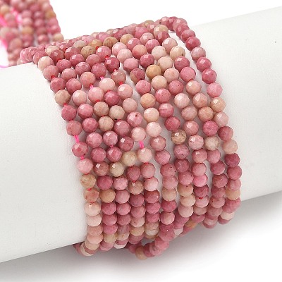 Natural Rhodonite Beads Strands X-G-P553-G06-02A-1