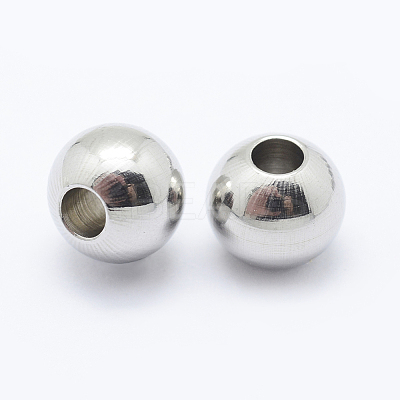Tarnish Resistant 201 Stainless Steel Beads STAS-F195-002P-A-1