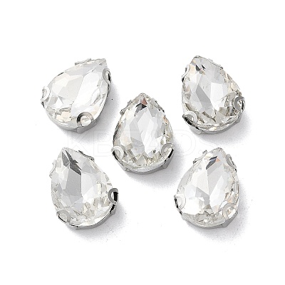 Sew on Rhinestone RGLA-T035-10x14mm-01A-1