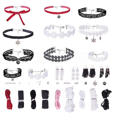 DIY Collarbone Chain Necklace Making DIY-SC0004-06-1