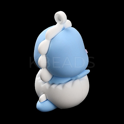 Cartoon PVC Plastic Pendants LS-KY-D018-03C-1