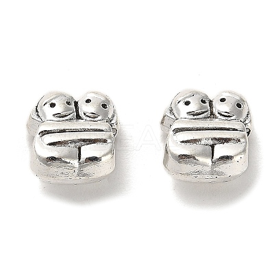 Tibetan Style Alloy European Beads PALLOY-K019-03E-AS-1