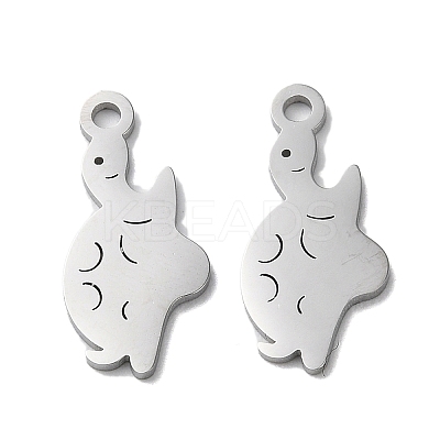 Non-Tarnish 304 Stainless Steel Pendants STAS-Q303-22P-1